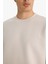 Relax Fit Bisiklet Yaka Sweatshirt E9536AX25AU 5