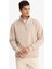 Regular Fit Dik Yaka Yarım Fermuarlı Sweatshirt F4137AX25AU 3