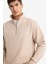Regular Fit Dik Yaka Yarım Fermuarlı Sweatshirt F4137AX25AU 4