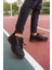 Unisex Trekking Ayakkabı Siyah Kırmızı Kaymaz Taban Su Geçirmez Özellikte 7