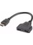 NRT-4029 HDMI Erkek-Hdmi Dişi x 2 Adaptör 30 cm 26557 1