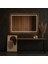 Minimal Çerçeveli LED Işıklı Dikdörtgen Ayna – Modern Banyo & Duvar Aynası 6