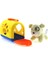 Taşıma Çantalı Peluş Sarı Yavru Köpek 3