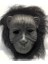 Siyah Renk Eva Goril Maskesi - Siyah Peluşlu Tüylü Orangutan Maskesi - Lisinya 1