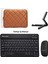 Samsung S10 Lite 10.9 Inch Tablet Için Çanta+Türkçe Bluetooth Klavye+Mouse+Tablet STANDI-AL8124 1