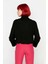 Kadın Oversize Super Crop Balıkçı Yaka Akrilik Triko Kazak Kışlık Günlük Stilinize Yenilik 3