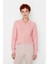 Kadın Kışlık Oversize Polo Yaka Saç Örgü Triko Kazak Düşük Uzun Kollu Basic Rahat Tasarım Kaliteli 2