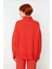 Kadın Oversize Düşük Kol Dik Yaka Uzun Triko Kazak Basic Modern Rahat Kış Günlük Şıklığı Sunar 4