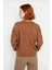 Kadın Oversize Düşük Kol Dik Yaka Uzun Triko Kazak Basic Modern Rahat Kış Günlük Şıklığı Sunar 4
