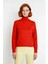 Kadın Oversize Balıkçı Yaka Basic Triko Kazak Kışlık Soğuk Havalar Için Ideal Şıklık ve Rahatlık 2