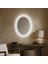 Oval LED Işıklı Duvar Aynası – Modern Minimal Banyo Aynası 5