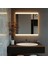 Dairesel LED Işıklı Modern Ayna – Minimalist Duvar ve Banyo Aynası 5