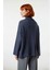 Kadın Oversize Balıkçı Yaka Düşük Kol Akrilik Triko Kazak Kış Sezonu Için Uzun Basic Model 4