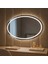 Oval LED Işıklı Duvar Aynası – Modern Minimal Banyo Aynası 6