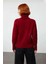 Kadın Regular Kalıp Balıkçı Yaka Reglan Kol Triko Kazak Kışlık Basic Kombinlerin Vazgeçilmezi 4