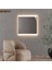 Dairesel LED Işıklı Modern Ayna – Minimalist Duvar ve Banyo Aynası 2