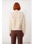 Kadın Püsküllü Dokulu Triko Kazak Regular Kalıp Bisiklet Yaka Kış Şıklığı Için Ideal Seçim 4