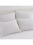 Yastık Alezi Seti Pamuklu 4’lü Kapitone Yastık Koruyucu Beyaz 4