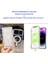 iPhone 14 Pro Uyumlu Uygulama Aparatlı 5d Hayalet Cam Ekran Koruyucu ve Magsafeli Şeffaf Kılıf 1