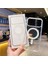 iPhone 14 Pro Uyumlu Uygulama Aparatlı 5d Hayalet Cam Ekran Koruyucu ve Magsafeli Şeffaf Kılıf 2