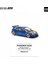 1/64 Pandem Eg6 Metallic Blue With Open Hood 2