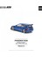 1/64 Pandem Eg6 Metallic Blue With Open Hood 3