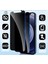 iPhone 16 Uyumlu 2 Adet Uygulama Aparatlı 5d Magic Privacy Glass Hayalet Cam Ekran Koruyucu 2