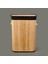 Bambu Çamaşır Sepeti - Siyah - 60 Lt 1