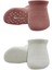 2'li Sneakers Kaymaz Colours Penye Çorap BS20104 Ekru Pudra 2