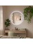 Geometrik Kesimli Dairesel LED Işıklı Ayna – Modern Banyo & Duvar Aynası 2