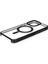 Newface iPhone 15 Pro Kılıf Erozi Magsafe Kapak - Siyah 4