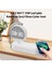 Ally K01T 15W LED Işıklı Kablosuz Şarj Cihazı Çalar SAAT-(1903) 2