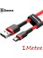 Baseus Cafule Micro USB 1metre 2.4A Hızlı Şarj Halat USB KABLO-(1903) 1
