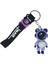 Figürlü ve Işıklı Silikon Anahtarlık - Astronot - Mor (Lisinya) 1