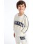 Lcw Kids Ekru Bisiklet Yaka Baskılı Erkek Çocuk Sweatshirt 1