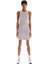 All-Day Ribbed Dress Iki Renkli Yumuşak Rib Kumaşlı Kadın Elbise 1