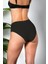 3'lü Paket Dikişsiz, Iz Yapmaz, Lazer Kesim, Yüksek Bel Slip Külot Siyah (TRK21263) 2