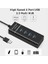 4360 4 Port USB 3.0 Hub Switch Çoklayıcı Çoğaltıcı Adaptör 2