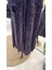 Desenli Cupro Elbise 38829 Lila 5