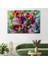 -Premier Kanvas Serileri- Renkli Çiçekler Yağlı Boya Görünümlü Kanvas TABLO-1217 2