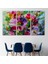 -Premier Kanvas Serileri- Renkli Çiçekler Yağlı Boya Görünümlü Kanvas TABLO-1217 3