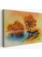 -Premier Kanvas Serileri- Yaz Mevsimi Manzaralı Kanvas Duvar TABLOSU-1181 1