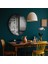 Antique Mist Dairesel Eskitme Duvar Aynası – Vintage Modern Dekoratif Ayna 1