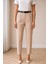 Elegant Fit Kemerli Lastikli Kumaş Pantolon 1