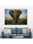 -Premier Kanvas Serileri- Fil Dekoratif Kanvas Tablo 1121 2