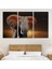 -Premier Kanvas Serileri- Fil Dekoratif Kanvas Tablo 1167 3
