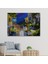 -Premier Kanvas Serileri- Fenerli Deniz Manzaralı Sokak, Kanvas Duvar TABLOSU-1189 2