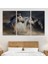 -Premier Kanvas Serileri- Koşan Atlar Dekoratif Kanvas Tablo -1129 3
