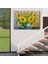 -Premier Kanvas Serileri- Vazodaki Ayçiçekleri Duvar TABLOSU-1237 5
