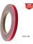 Reflektif Fosforlu Şerit Bant, Düz Reflekte Ikaz Bandı 0.5cm x 10M Kırmızı 5002 1
